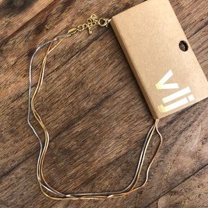 Triple chain Necklace